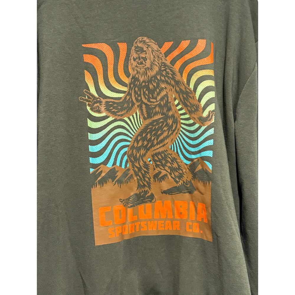 NWT! Columbia $65 Men's Bigfoot Fleece Hoodie - Size XL - Picture 3 of 6